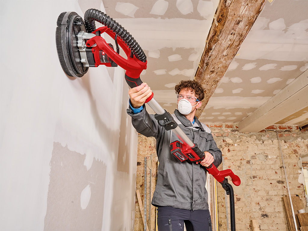 in The Einhell Blog drywall | use sander